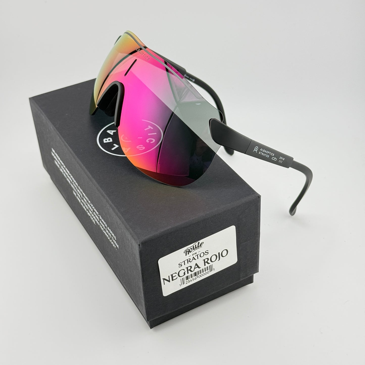 ALBA OPTICS STRATOS NEGRA ROJA