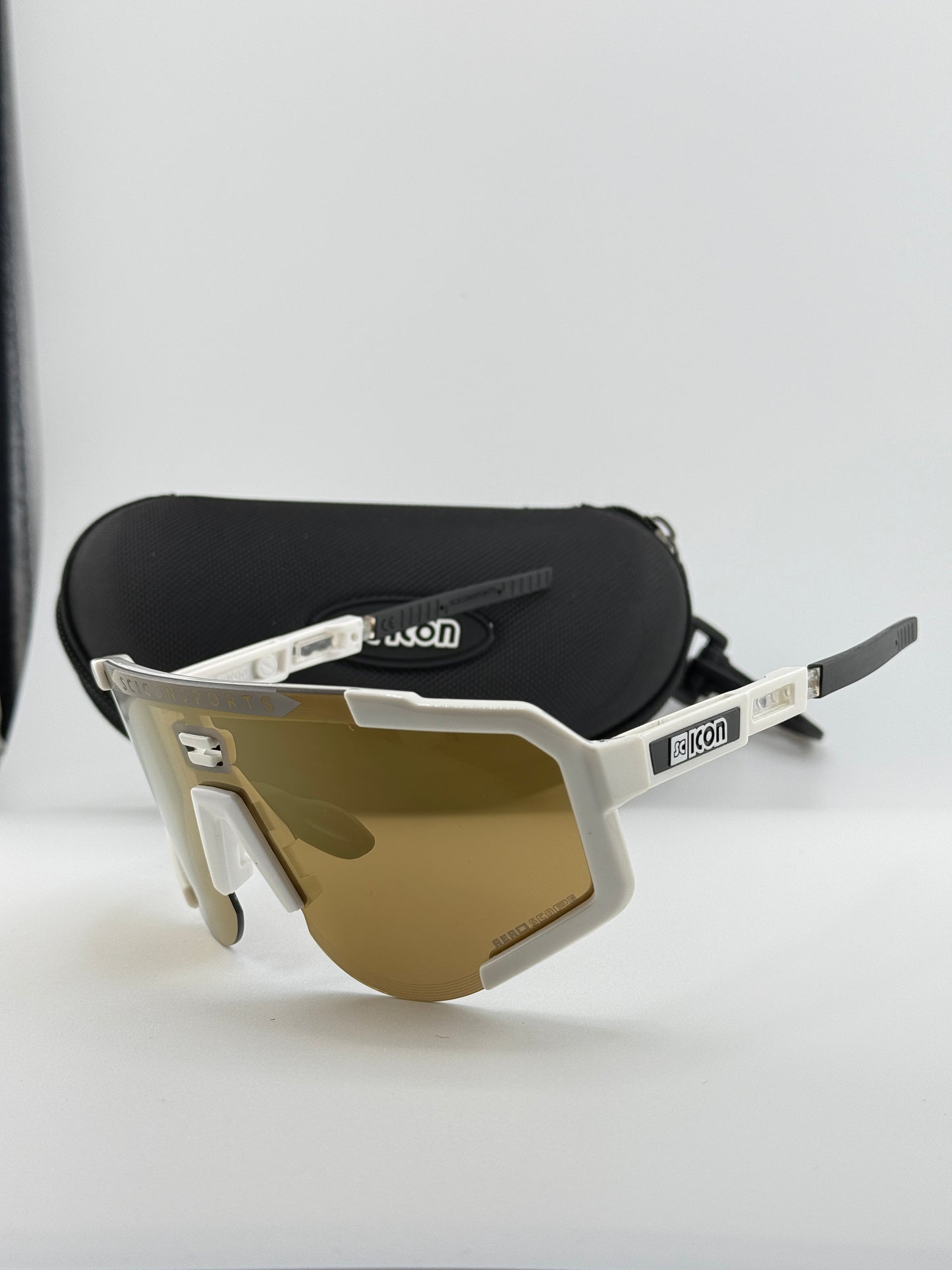 SCICON AEROSCOPE BLANCA DORADA 1 LENTE