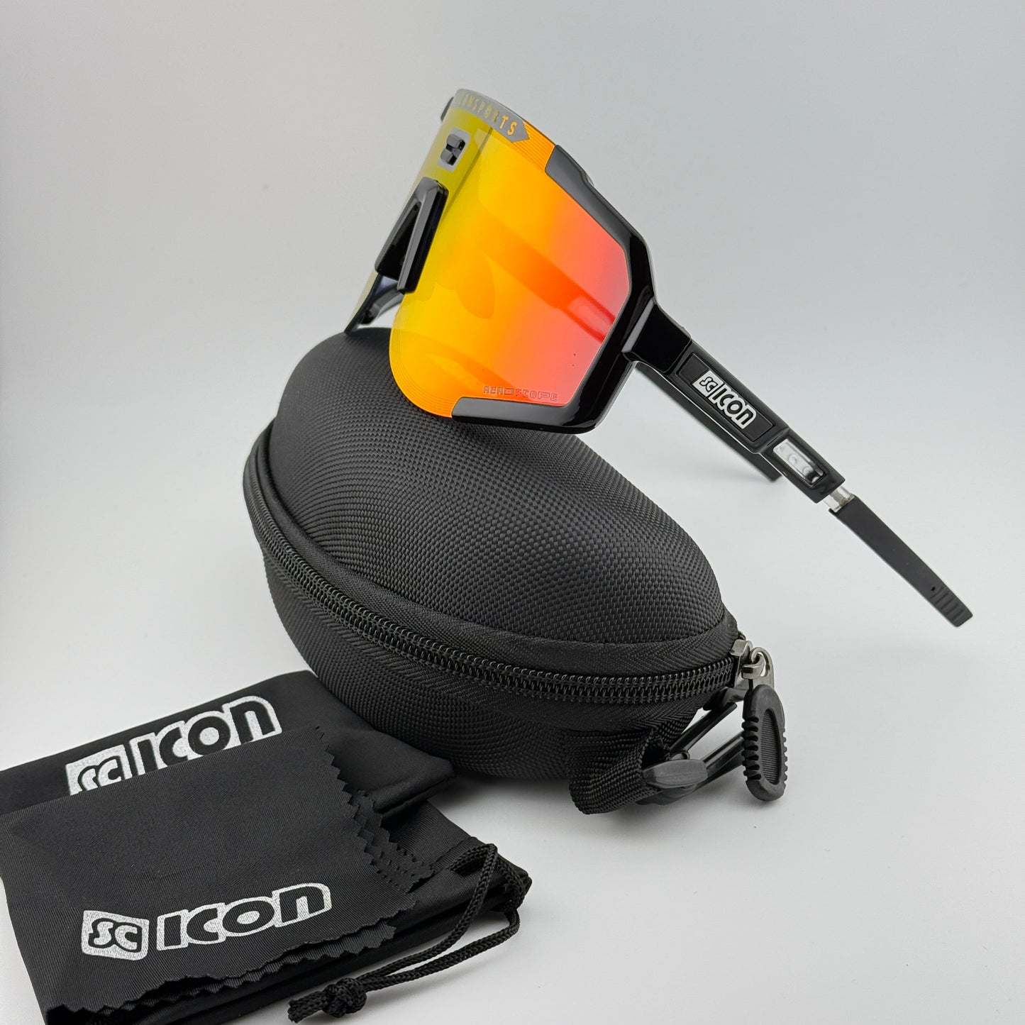 SCICON AEROSCOPE NEGRA ROJO 1 LENTE