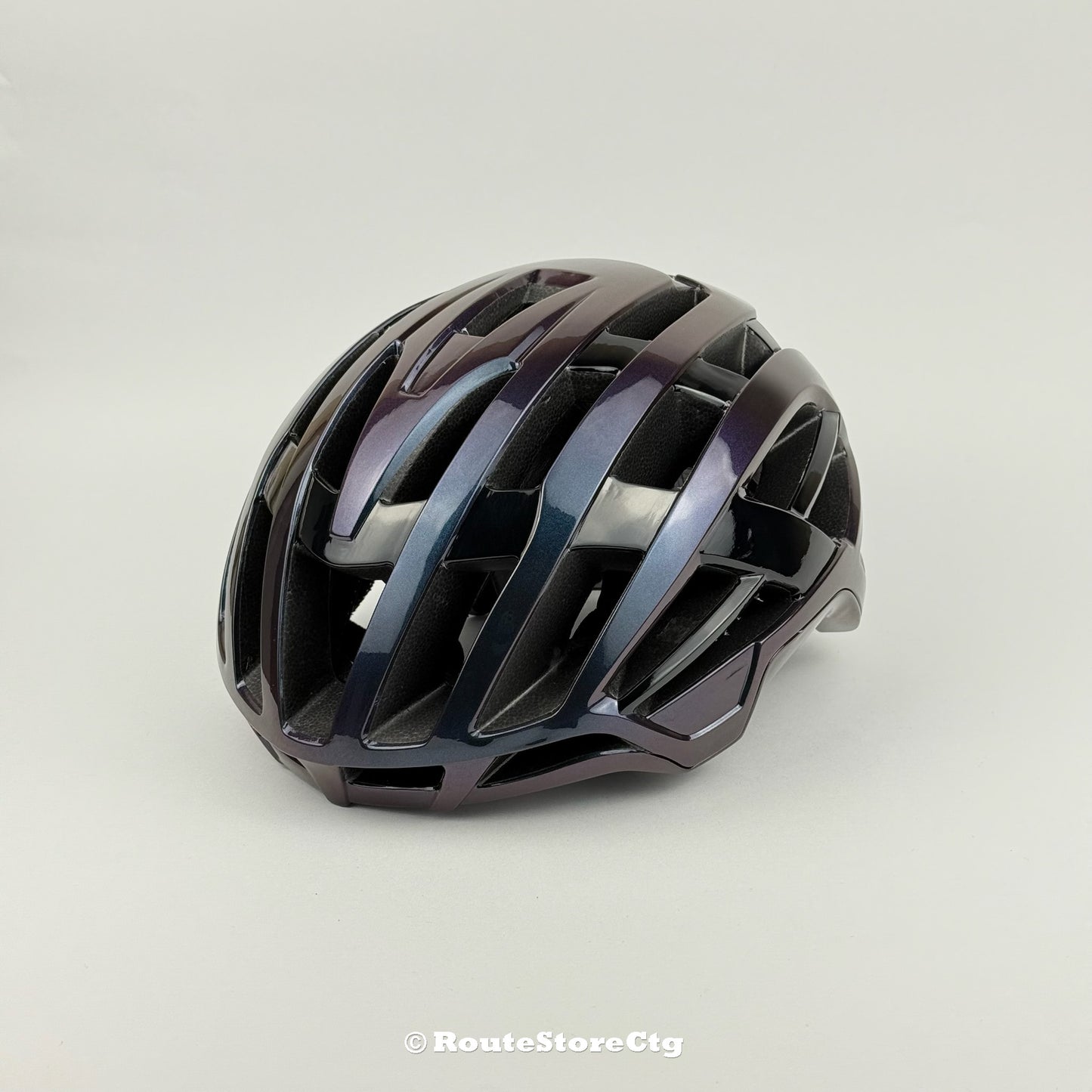 Casco tornasol purpura KSK Valegro