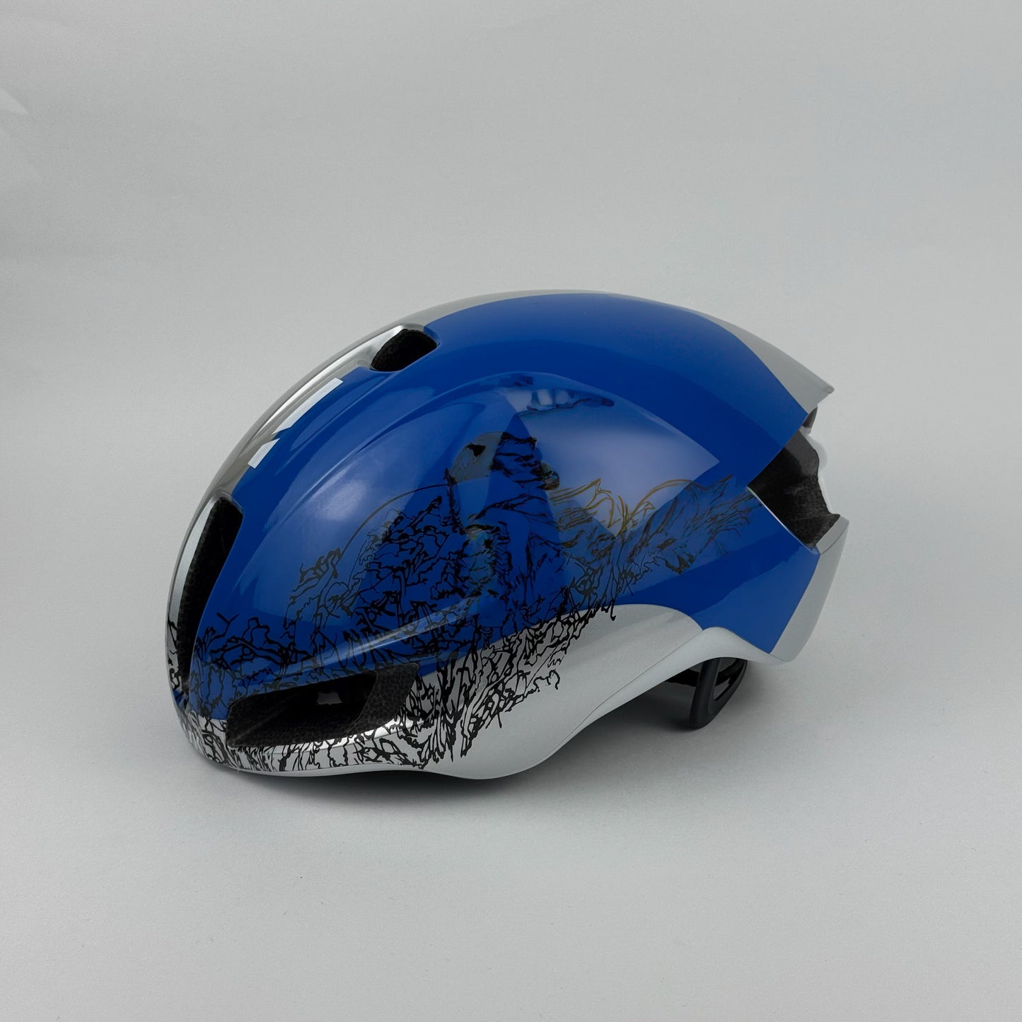 Casco azul/Plata KSK Utopi