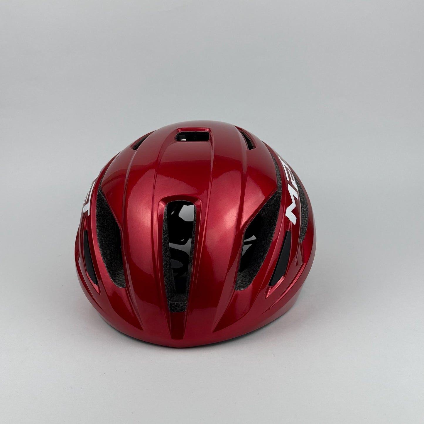 casco rojo MET