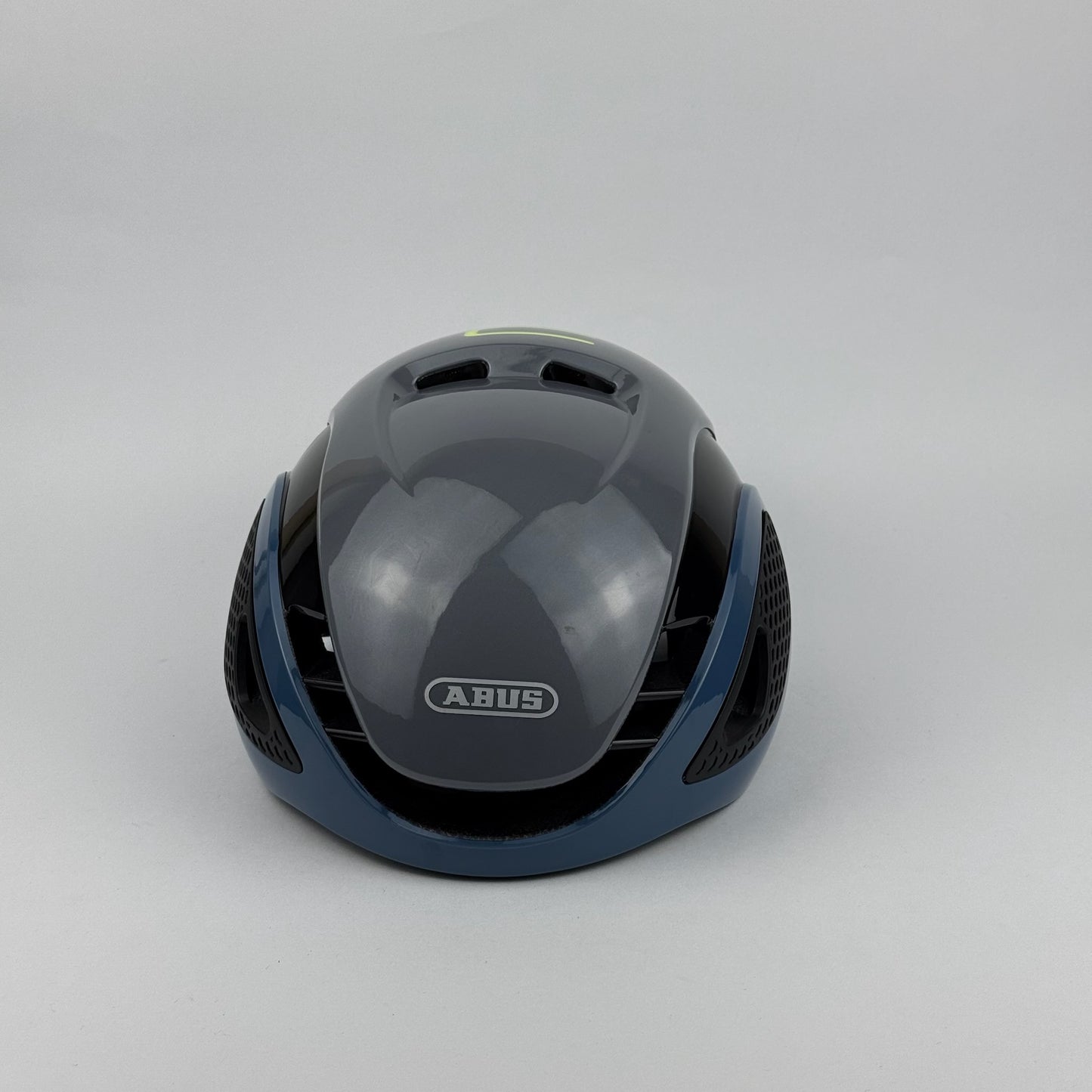 Casco gris azul abus - Route Store Ctg