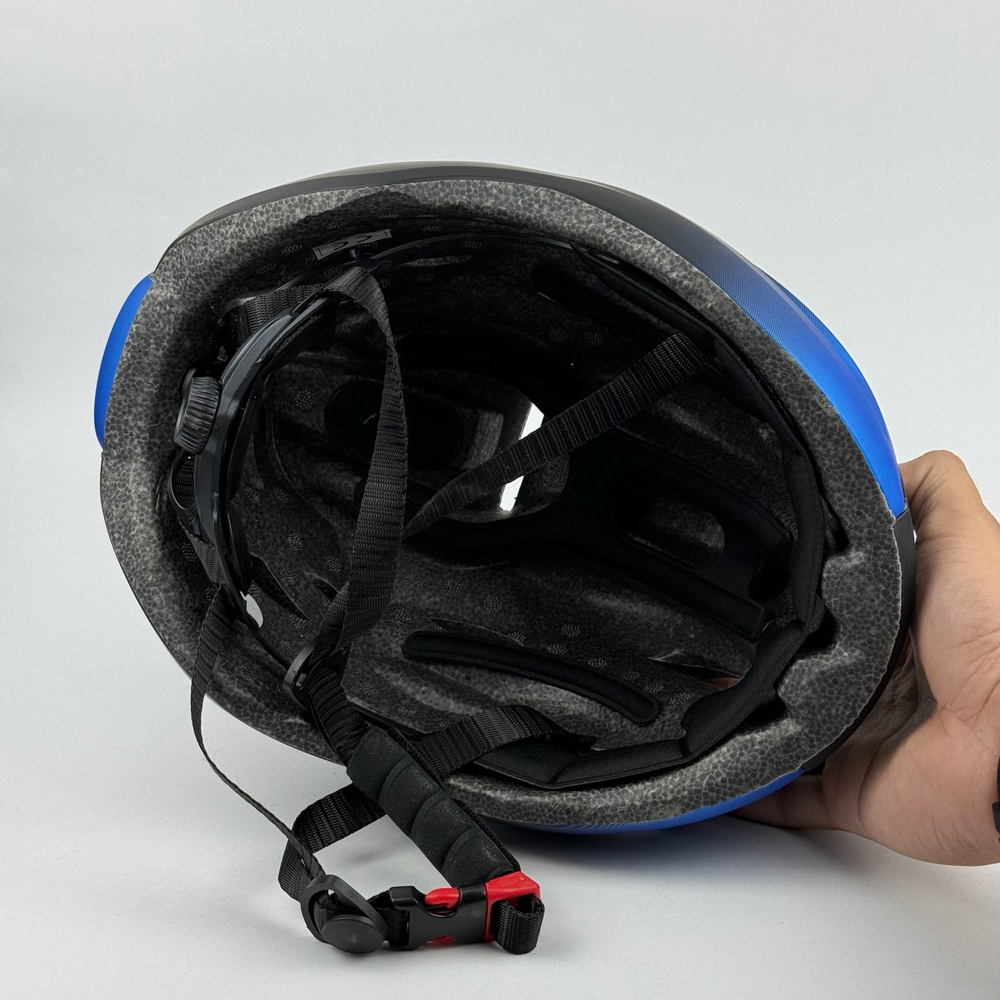 casco Negro azul MET - Route Store Ctg