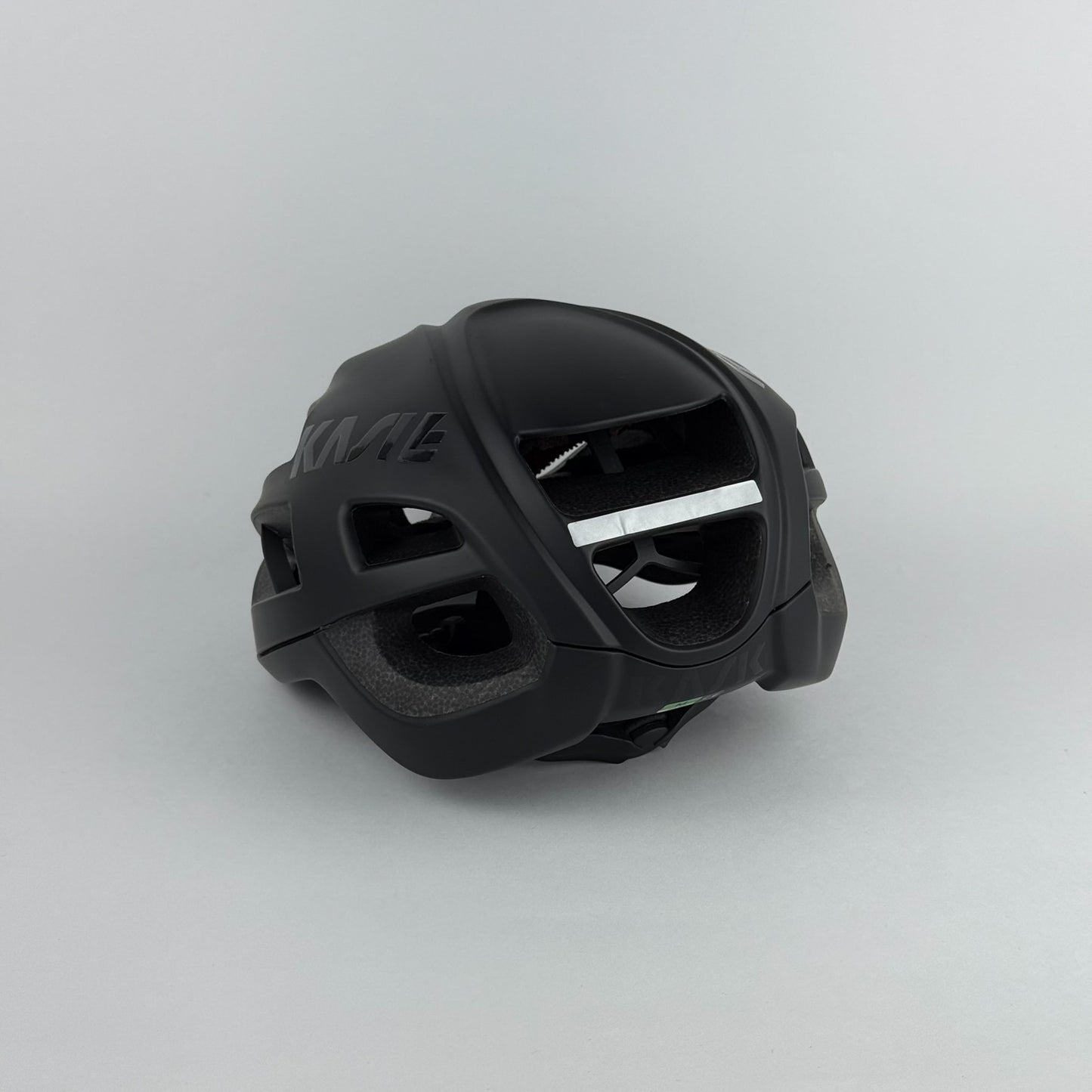 Casco negro mate letras negra KSK Proton