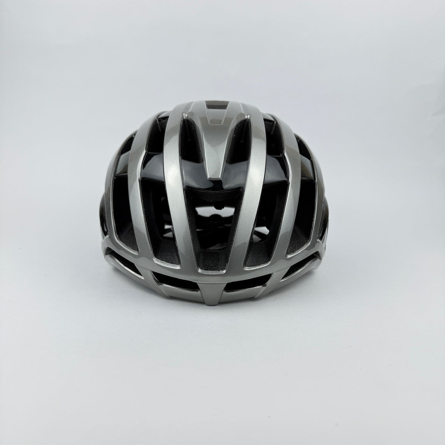 Casco plateado brillante KSK Valegro
