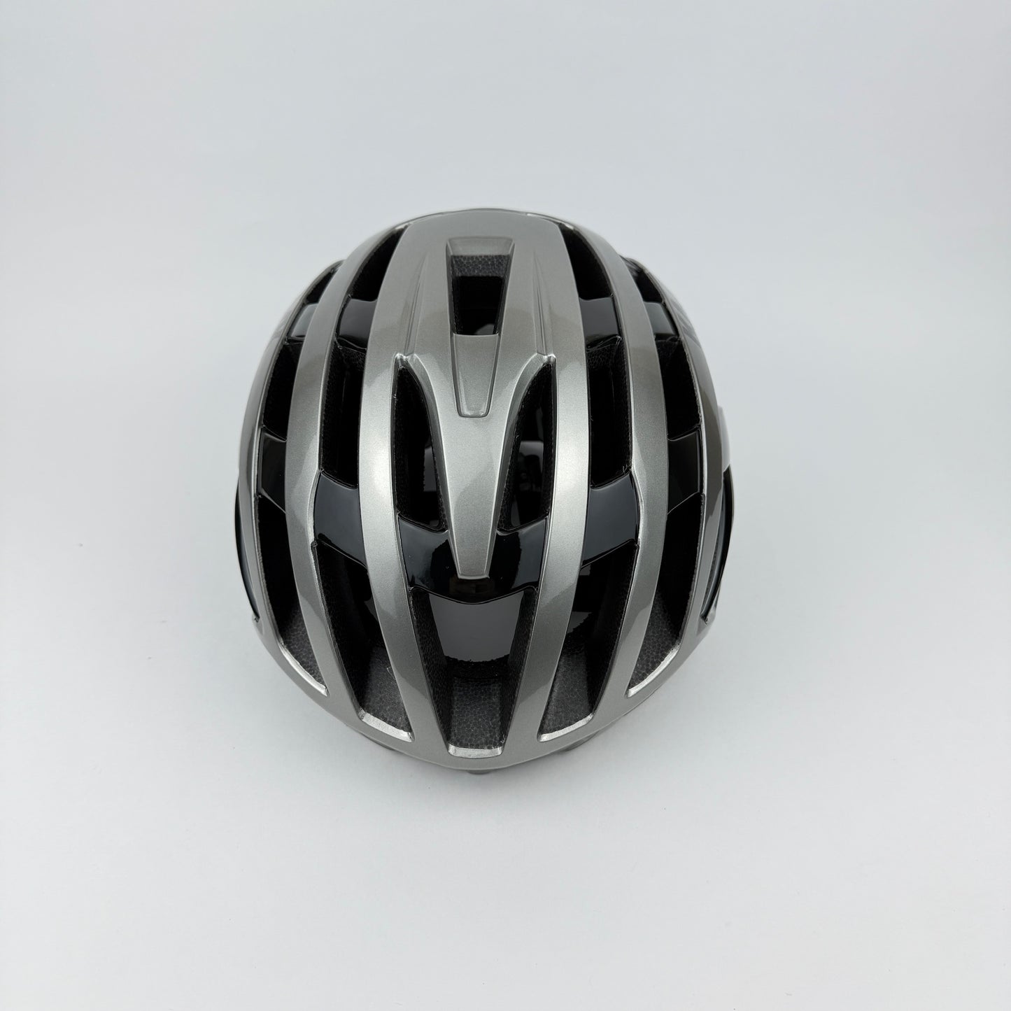 Casco plateado brillante KSK Valegro