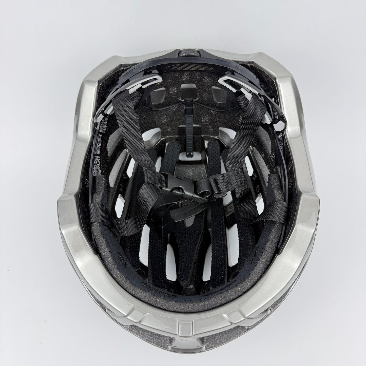 Casco plateado brillante KSK Valegro