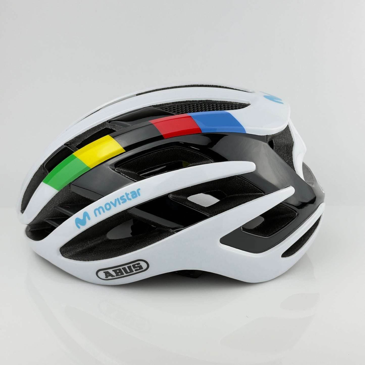 Casco blanco abus airbreaker CAMPEON DEL MUNDO