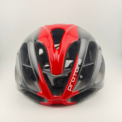 Casco KSK Protone negro línea roja