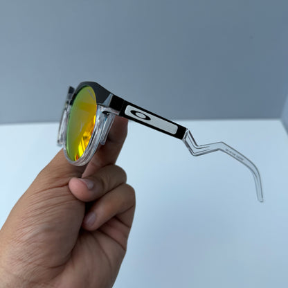 GAFA OK HSTN TRANSPARENTE ROJA TRANSPARENTE