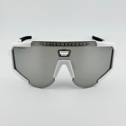 SCICON AEROSCOPE BLANCA PLATEADA 1 LENTE