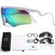 Gafas Alba Optics Delta Blanca Dorada 4LENTES