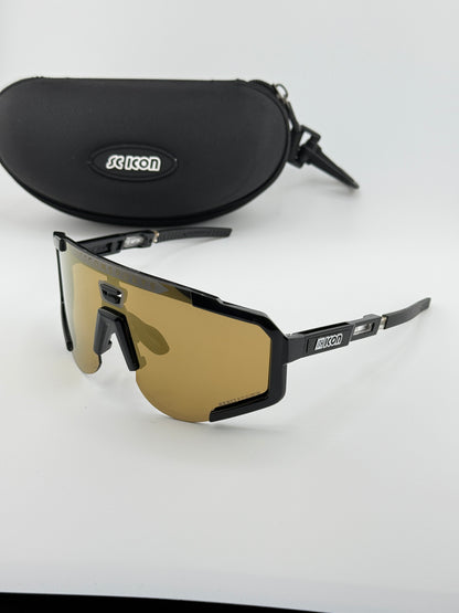 SCICON AEROSCOPE NEGRA DORADA 1 LENTE