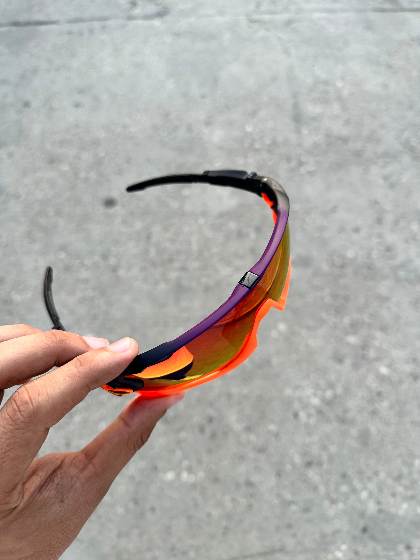 Oakley jawbraker naranja/negro (LENTE FOTOCROMADO)