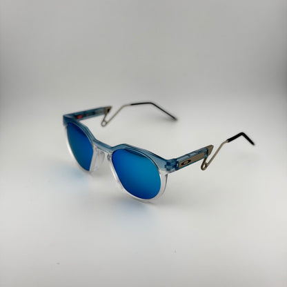 GAFA OK HSTN METAL AZUL TRANSPARENTE