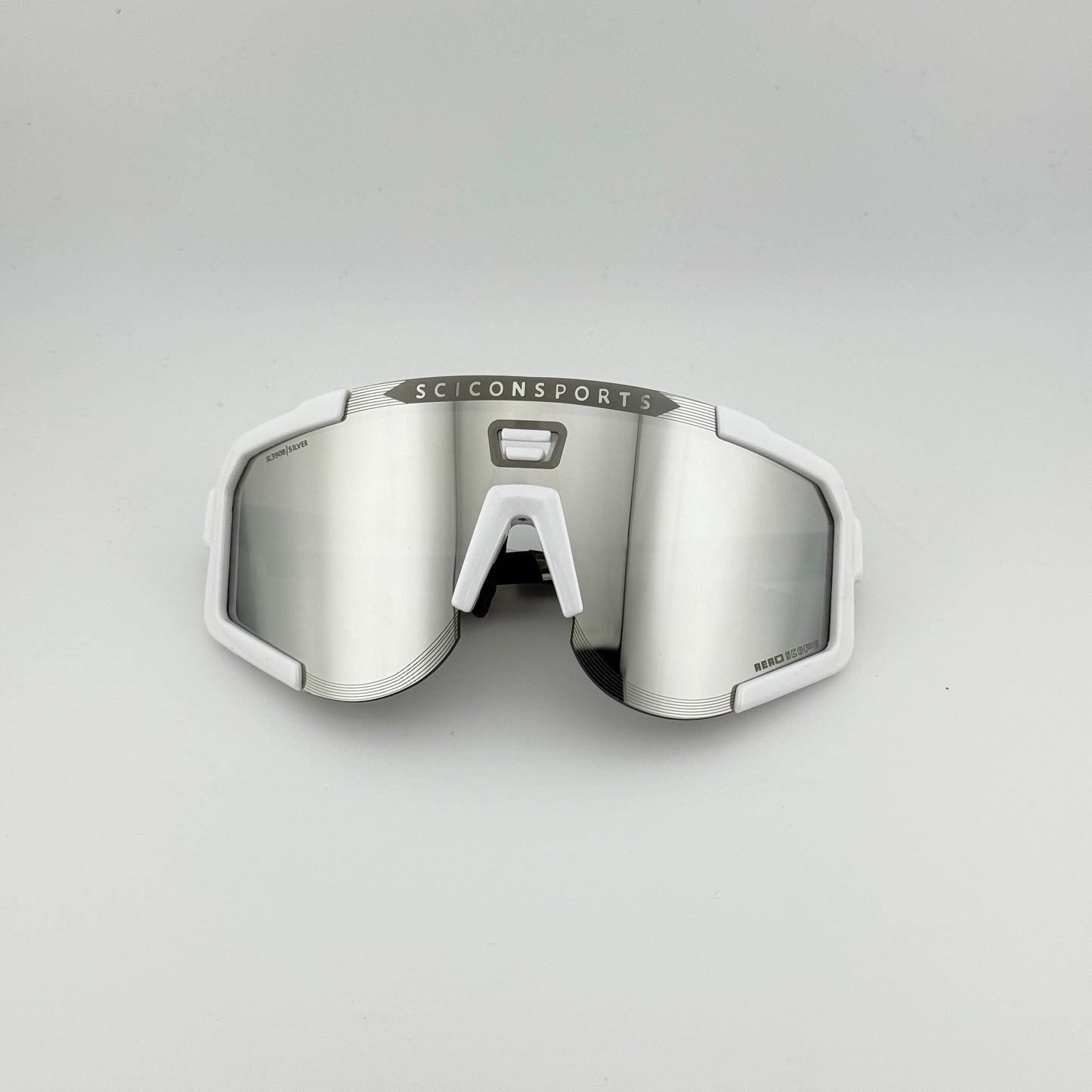 SCICON AEROSCOPE BLANCA PLATEADA 1 LENTE