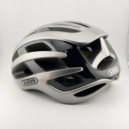 Casco plateado abus airbreaker - Route Store Ctg