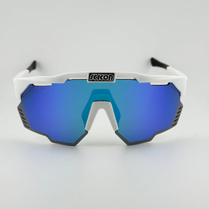 (Copia) SCICON Aeroshade Kunen BLANCA VERDE/AZUL 1 LENTE