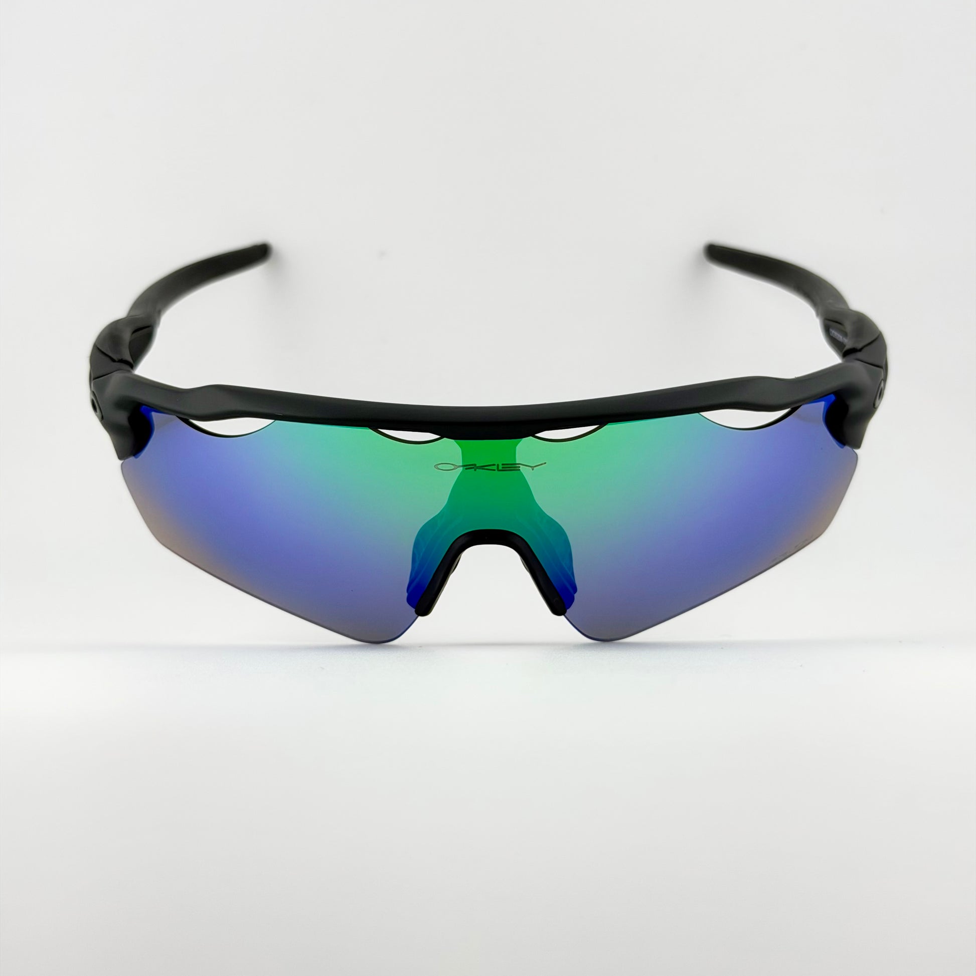 GAFA OK RADAR NEGRA MATE VERDE  5 LENTES - Route Store Ctg
