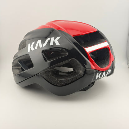 Casco KSK Protone negro línea roja