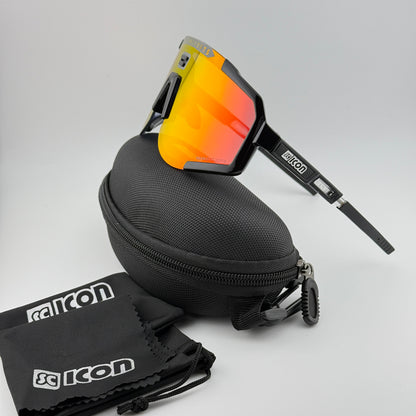 SCICON AEROSCOPE NEGRA ROJO 1 LENTE