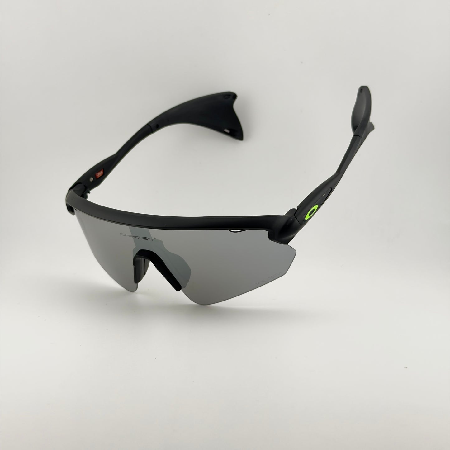 Gafa Oakley Stunt Devil negra plateada