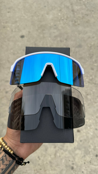 Oakley sutro lite blanca azul LENTE FOTOCROMADO