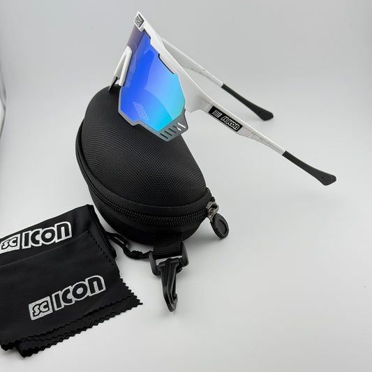(Copia) SCICON Aeroshade Kunen BLANCA VERDE/AZUL 1 LENTE