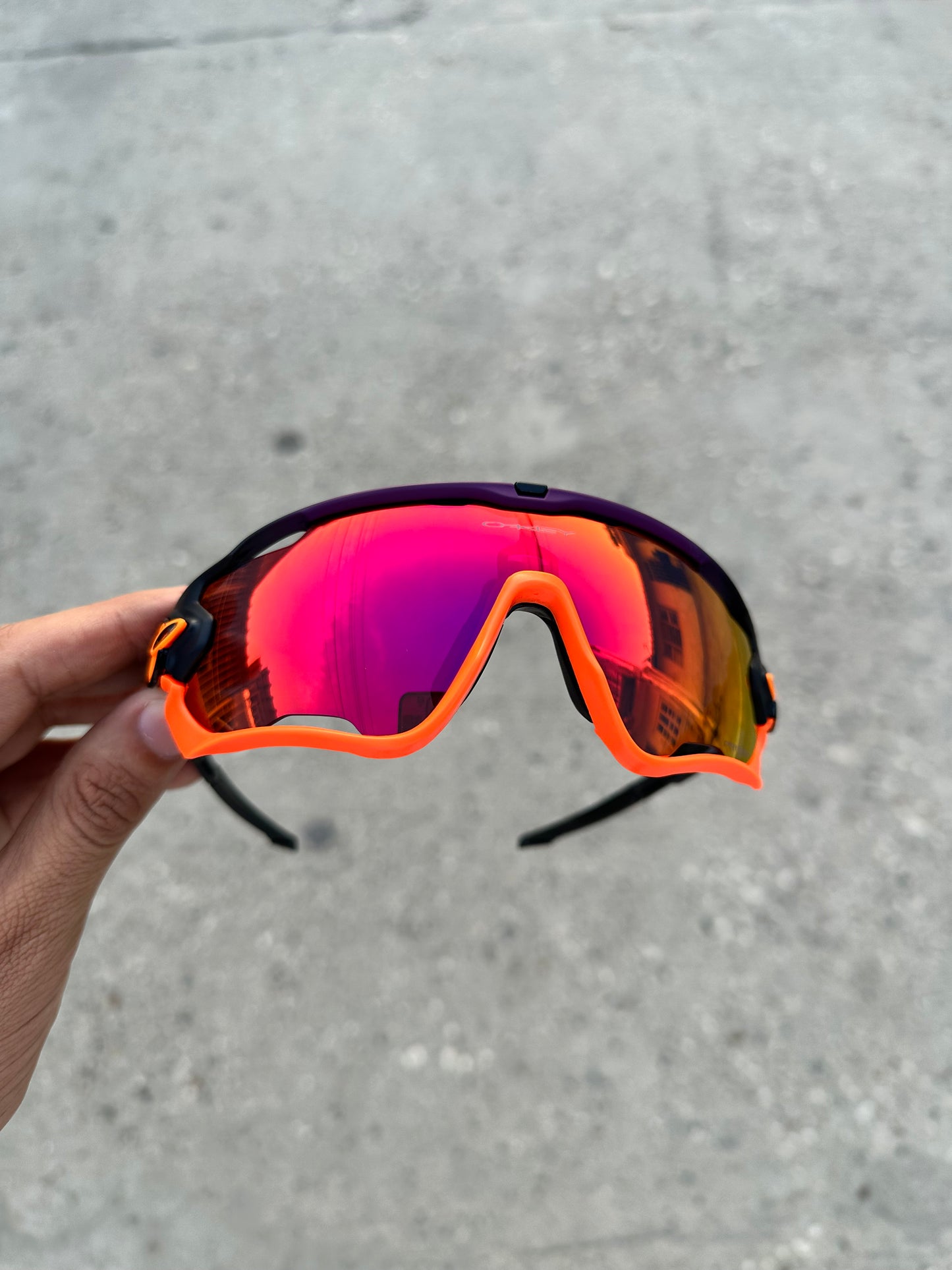 Oakley jawbraker naranja/negro (LENTE FOTOCROMADO)