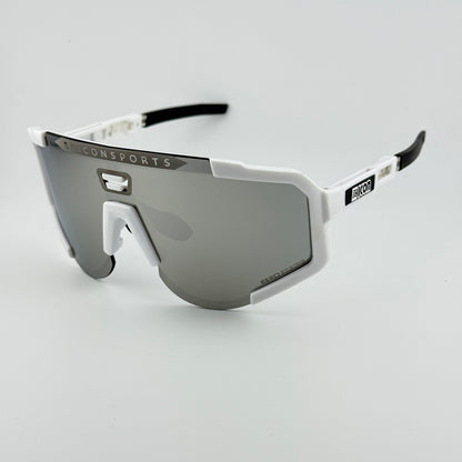 SCICON AEROSCOPE BLANCA PLATEADA 1 LENTE