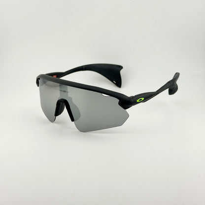 Gafa Oakley Stunt Devil negra plateada