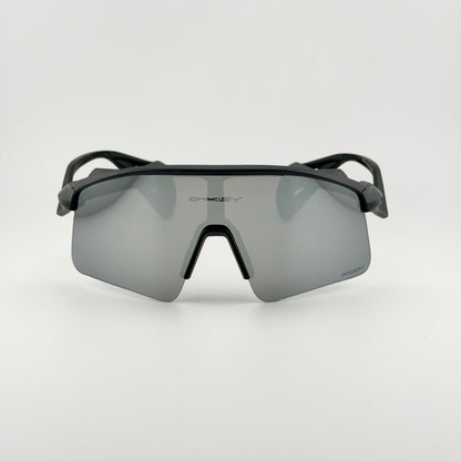 Gafa Oakley Stunt Wing negra plateada