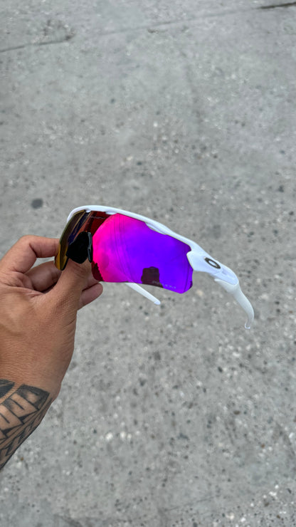 Oakley radar blanca rojo