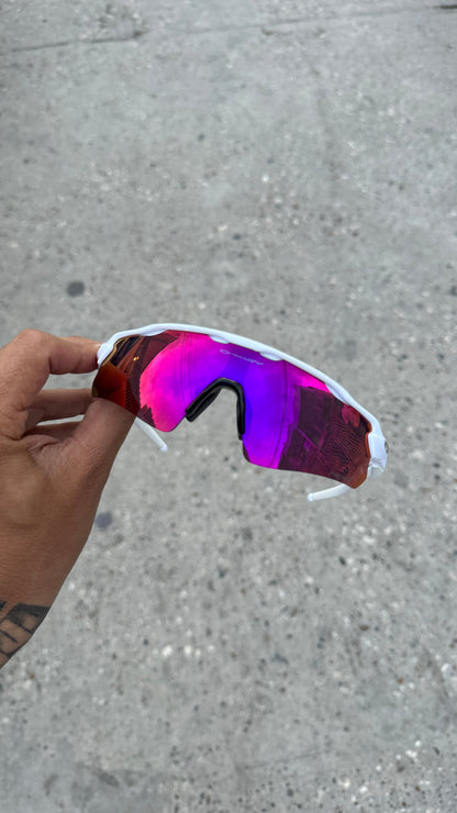 Oakley radar blanca rojo