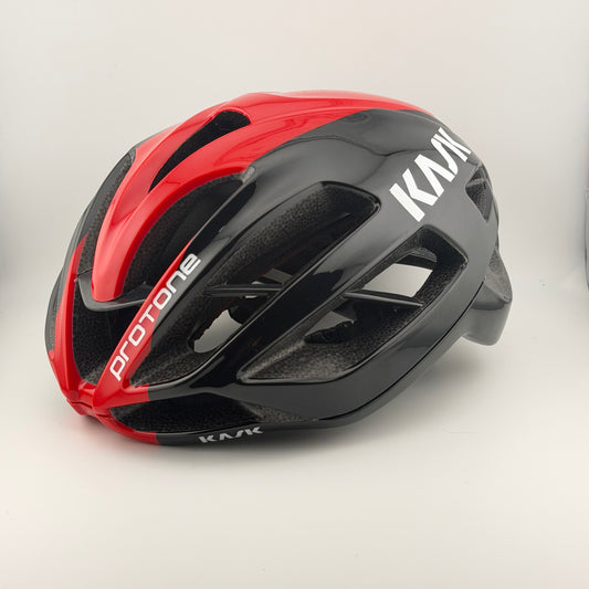 Casco KSK Protone negro línea roja