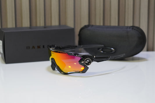 Oakley Jawbreaker Negra lente rojo