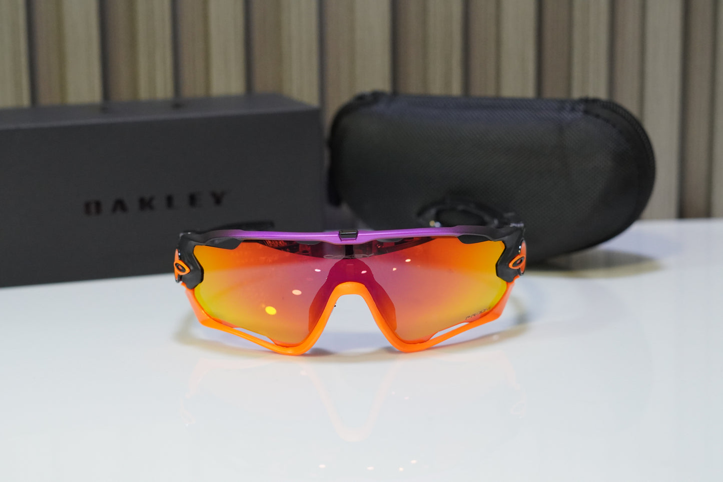 Oakley Jawbreaker Purple & Naranja