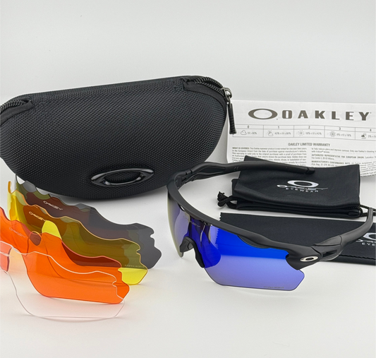 oakley RADAR NEGRA AZUL 5LENTES