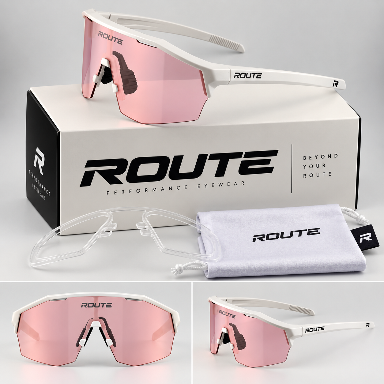 GAFA ROUTE Aero Shield – Gafas Deportivas Performance