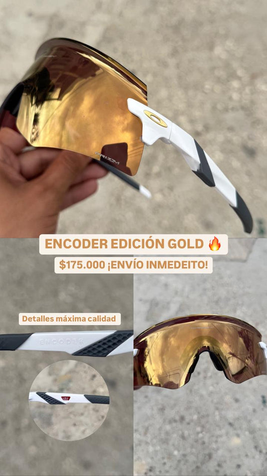 GAFA OK ENCO BLANCA DORADA 1 LENTE