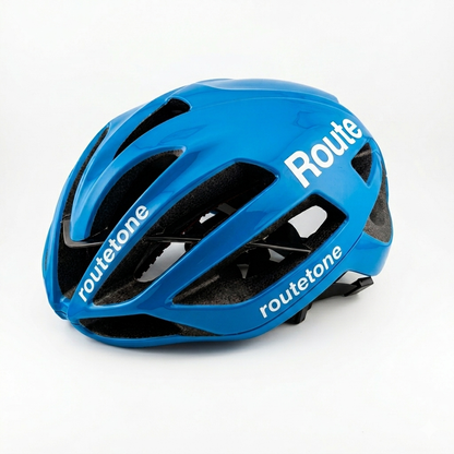 Casco Route azul