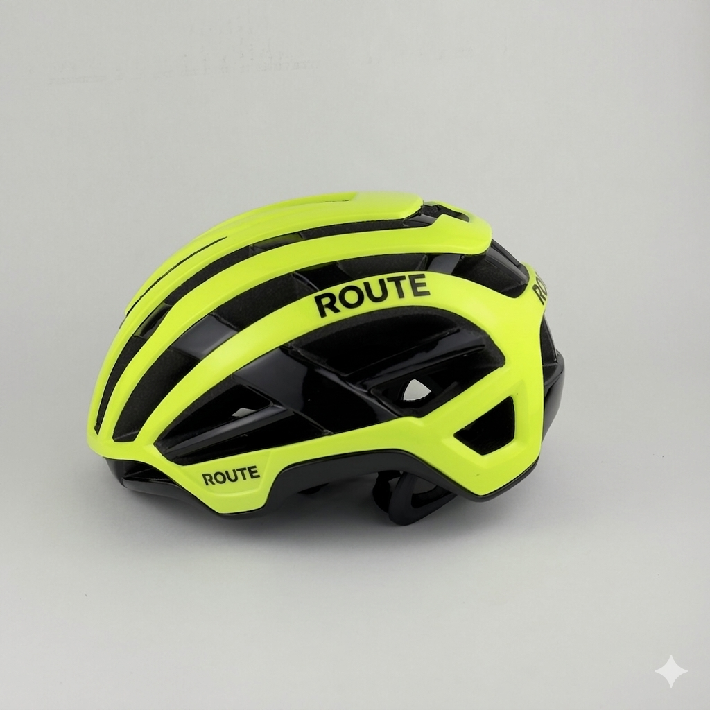 Casco Route verde