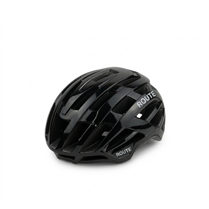 Casco Route negro brillante - Route Store Ctg