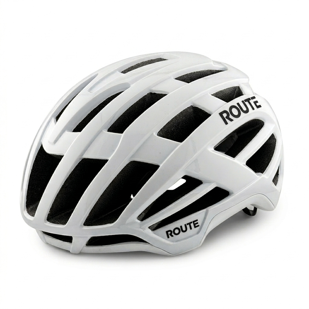 Casco Route full blanco