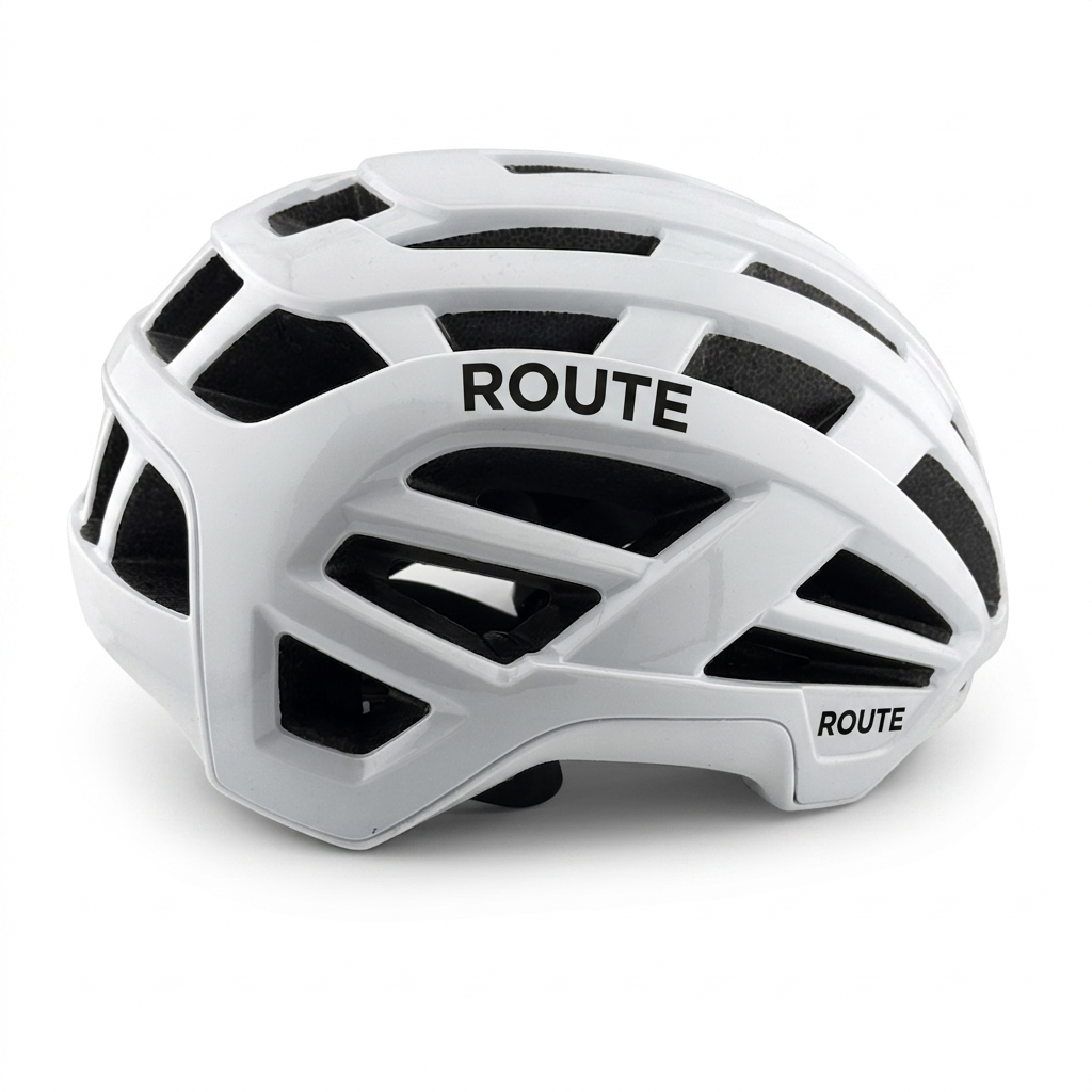 Casco Route full blanco