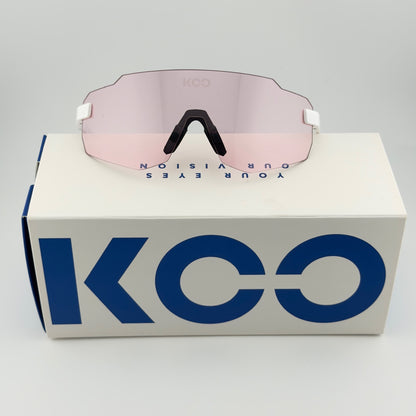 KOO SUPERNOVA blanca lente rosa