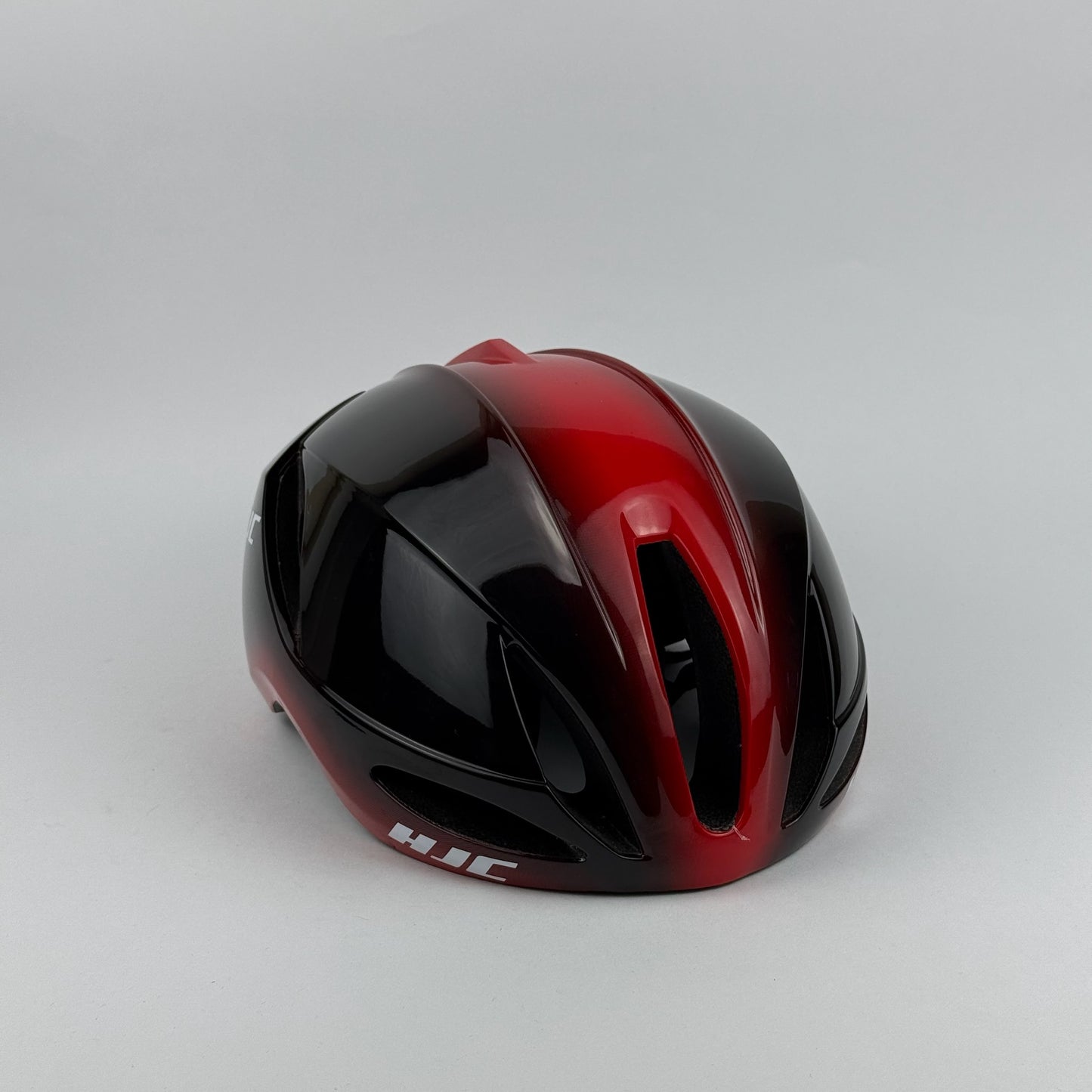 Casco negro rojo Furion