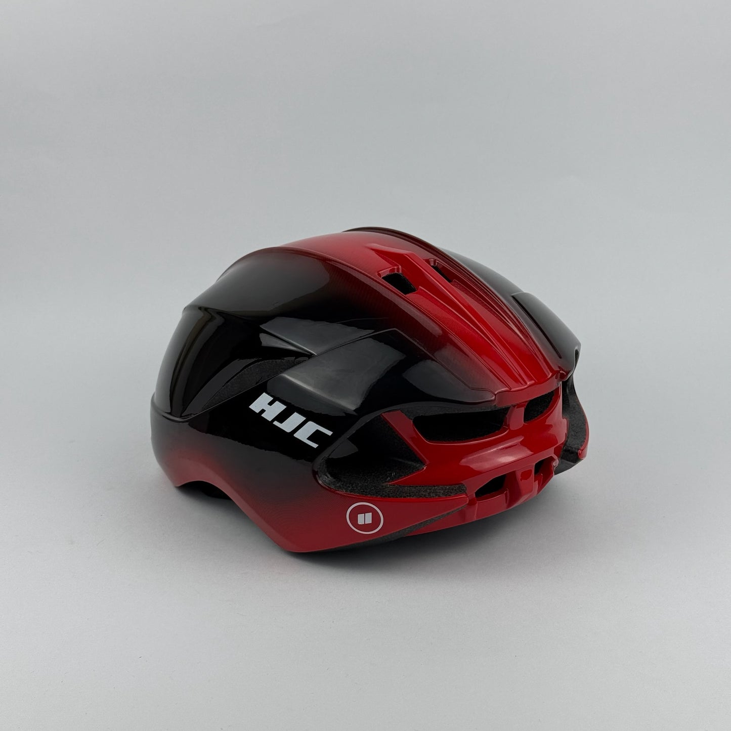 Casco negro rojo Furion