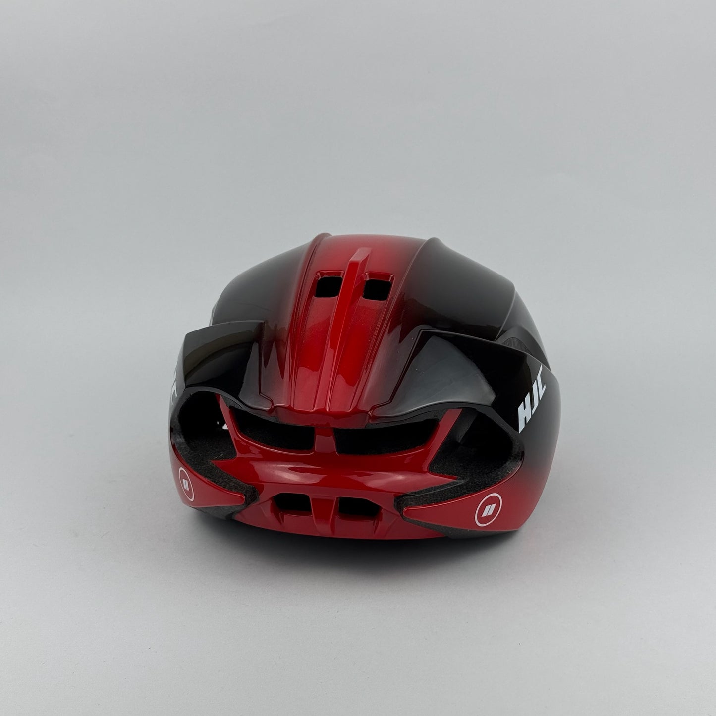 Casco negro rojo Furion